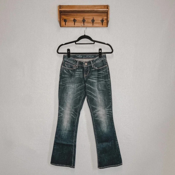 Levis | Dark‎ Wash Jeans Bold Curve Skinny Boot 27 - Picture 1 of 5